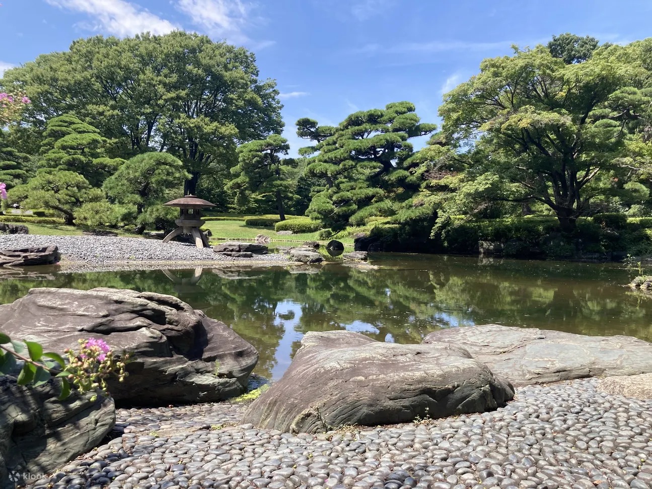 Traditional Japanese garden visit on a private cultural tour