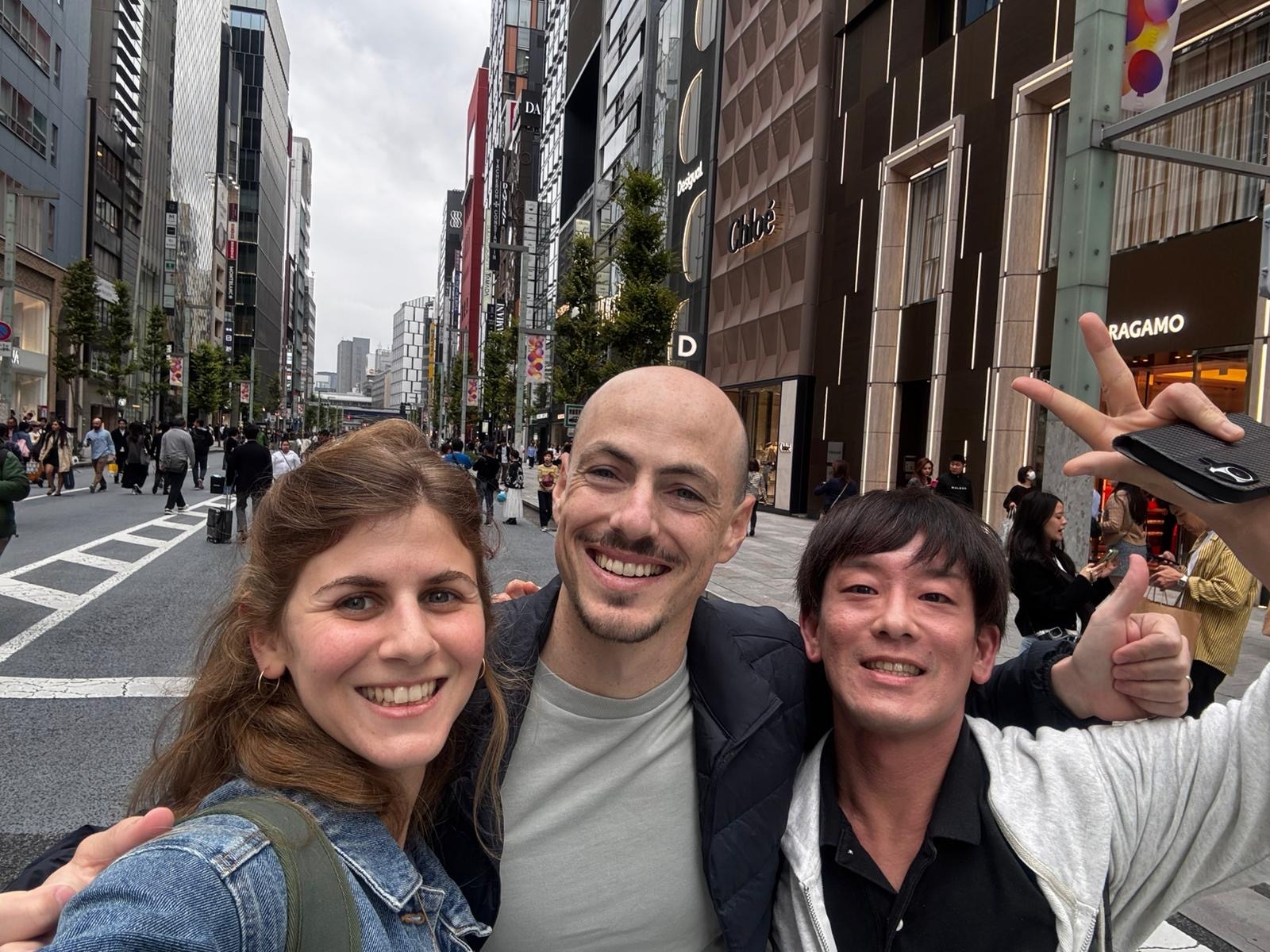 Guests in Ginza Tokyo